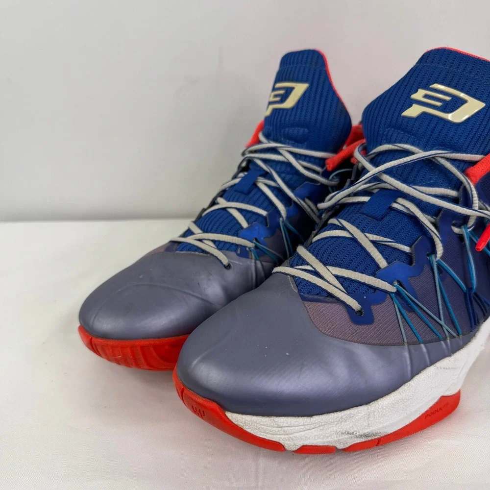 Jordan CP3 VII Mens Basketball Shoes Blue Red White 644805-407 Size 11